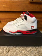 (Pre Owned) Jordan 5 Fire Red - Size 11