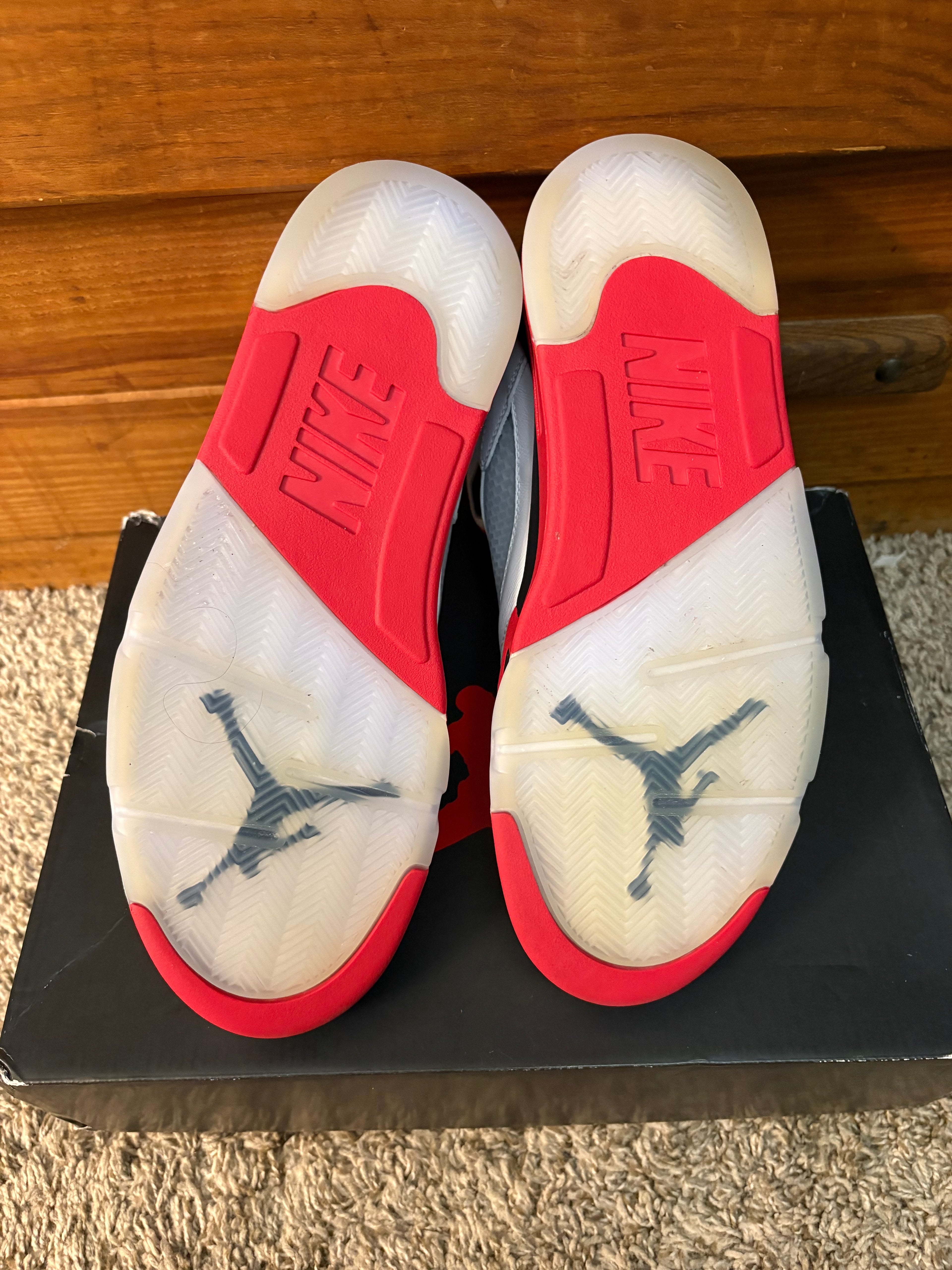 (Pre Owned) Jordan 5 Fire Red - Size 11