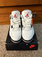 (Pre Owned) Jordan 4 White Cement 2025 - Size 11