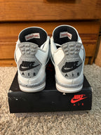 (Pre Owned) Jordan 4 White Cement 2025 - Size 11
