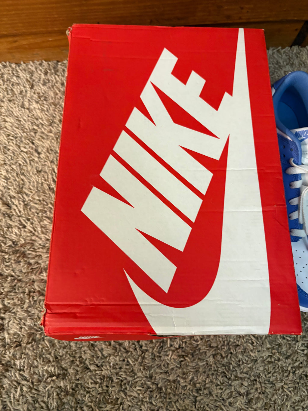 (Pre Owned) Nike Dunk Polar Blue - Size 10.5