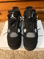 (Pre Owned) Jordan 4 White Thunder - Size 11.5