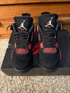 (Pre Owned) Jordan 4 Red Thunder - Size 9.5