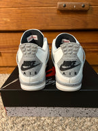 (Pre Owned) Jordan 4 White Cement 2025 - Size 13