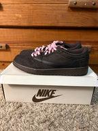 (Pre Owned) Jordan 1 Low Travis Scott Velvet Brown - Size 13