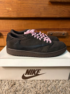 (Pre Owned) Jordan 1 Low Travis Scott Velvet Brown - Size 13