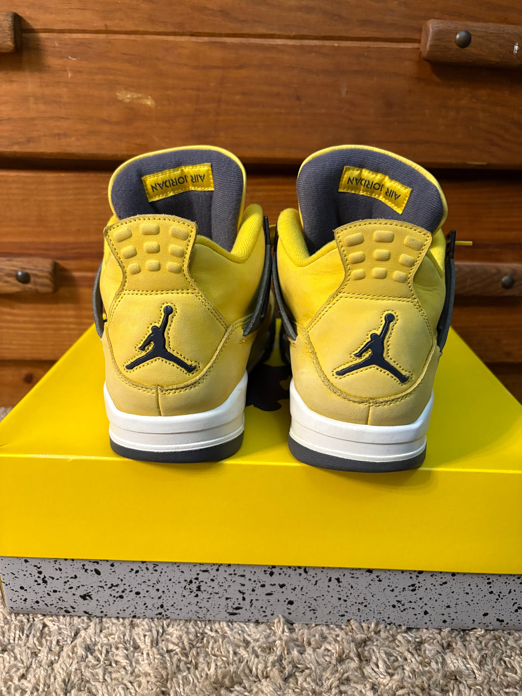 (Pre Owned) Jordan 4 Lightning - Size 11.5