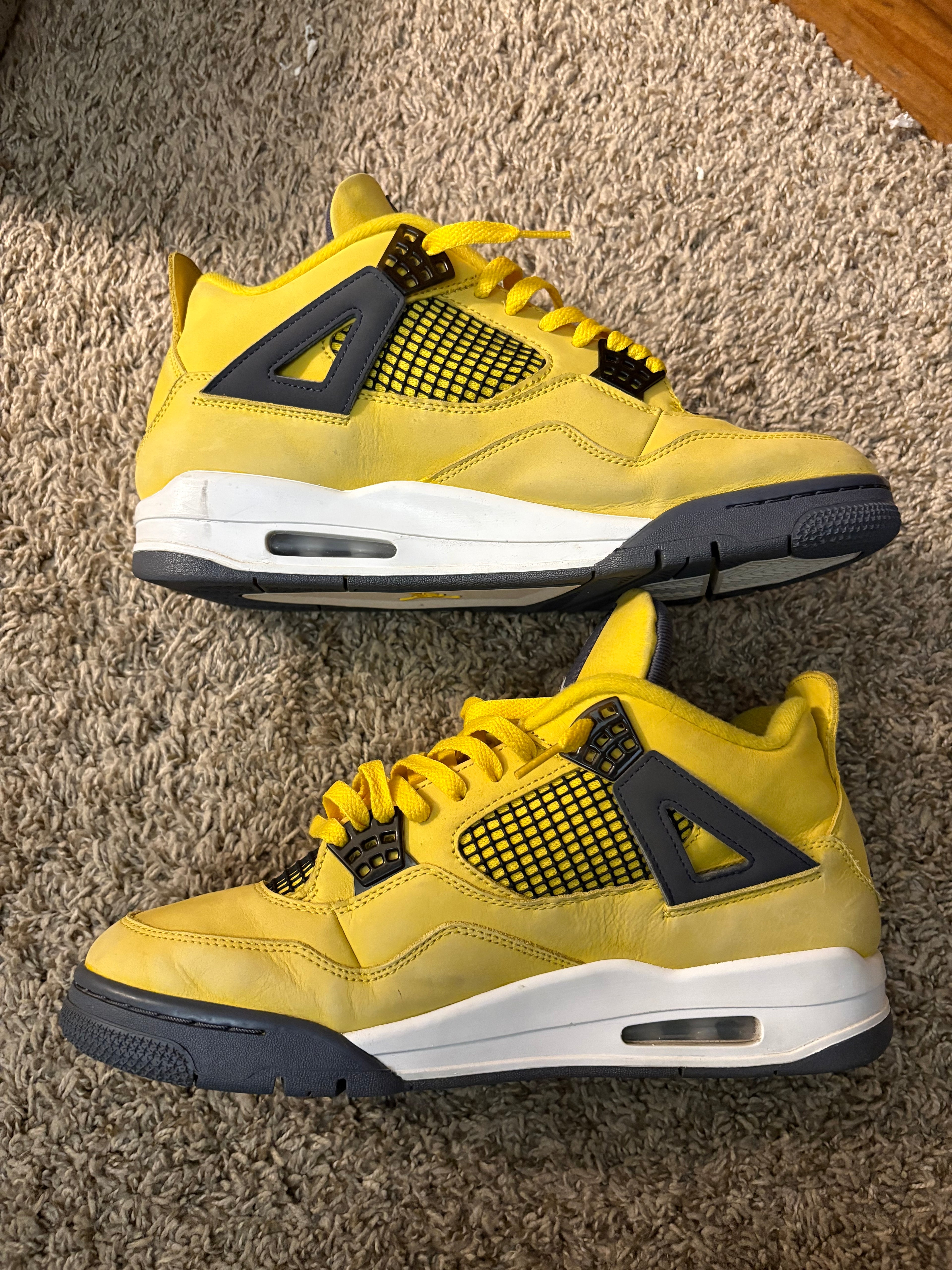 (Pre Owned) Jordan 4 Lightning - Size 11.5