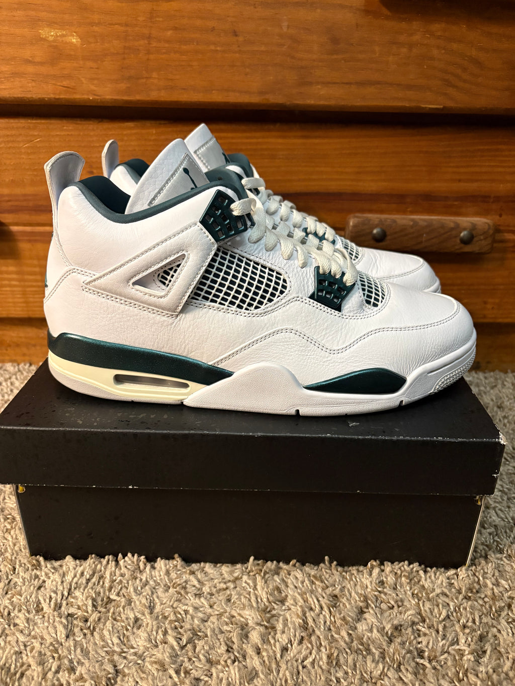 (Pre Owned) Jordan 4 Oxidized Green - Size 11