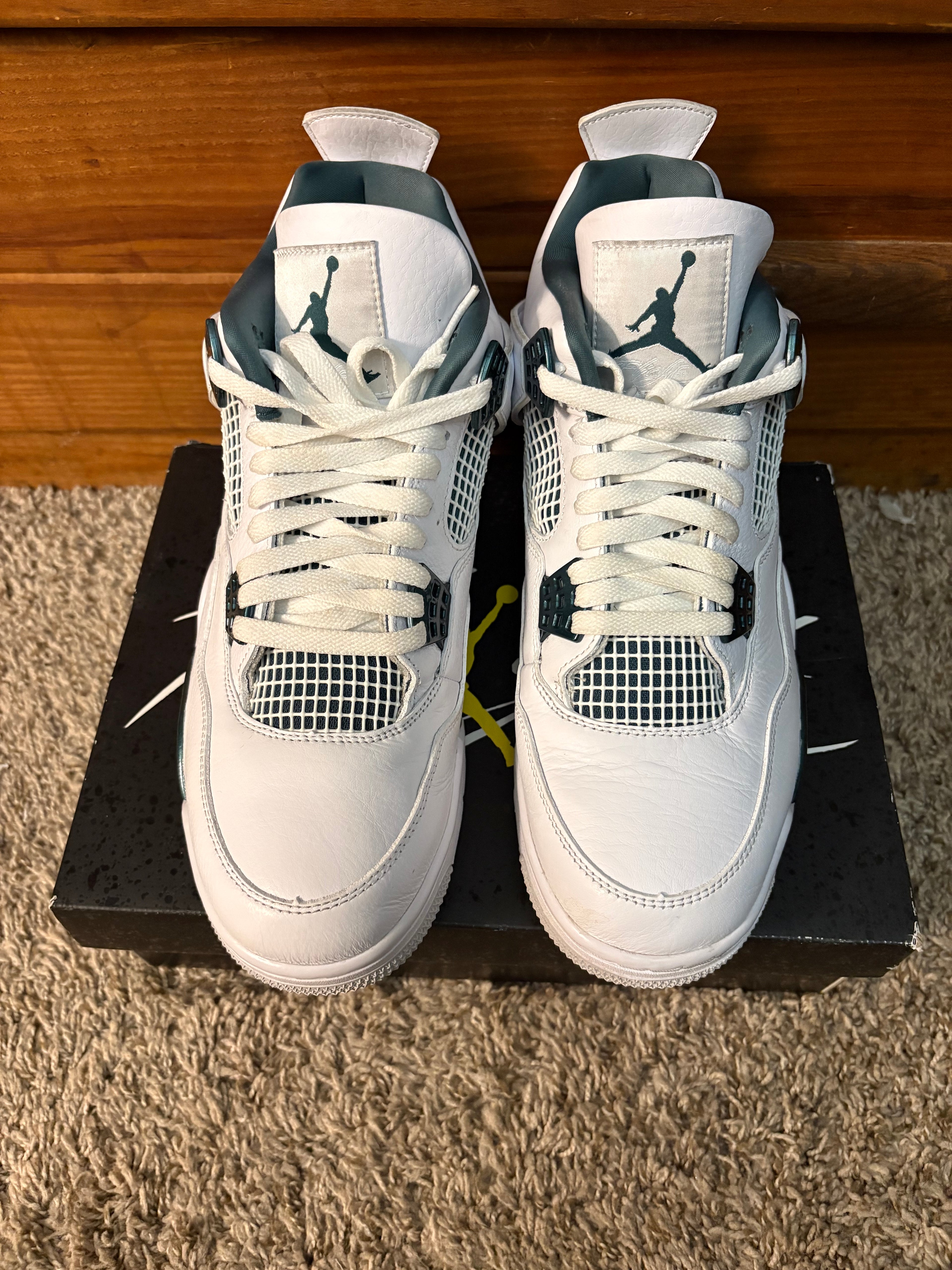 (Pre Owned) Jordan 4 Oxidized Green - Size 11