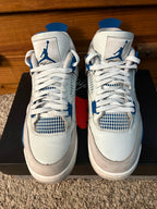(Pre Owned) Jordan 4 Military Blue 2024 - Size 10.5