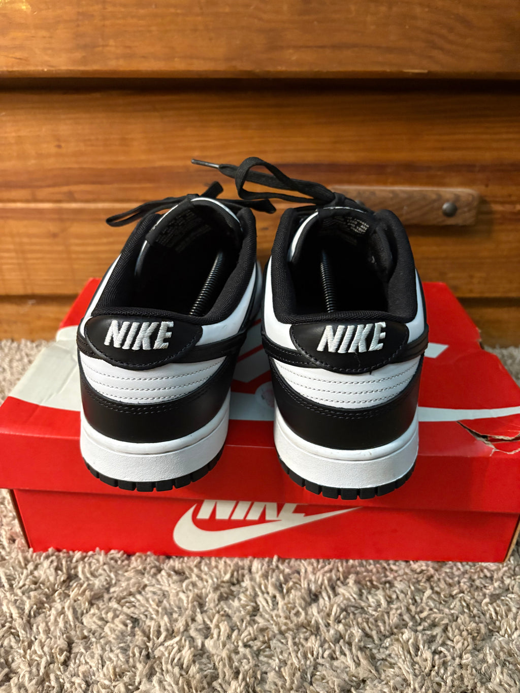 (Pre Owned) Nike Dunk Panda Low - Size 10