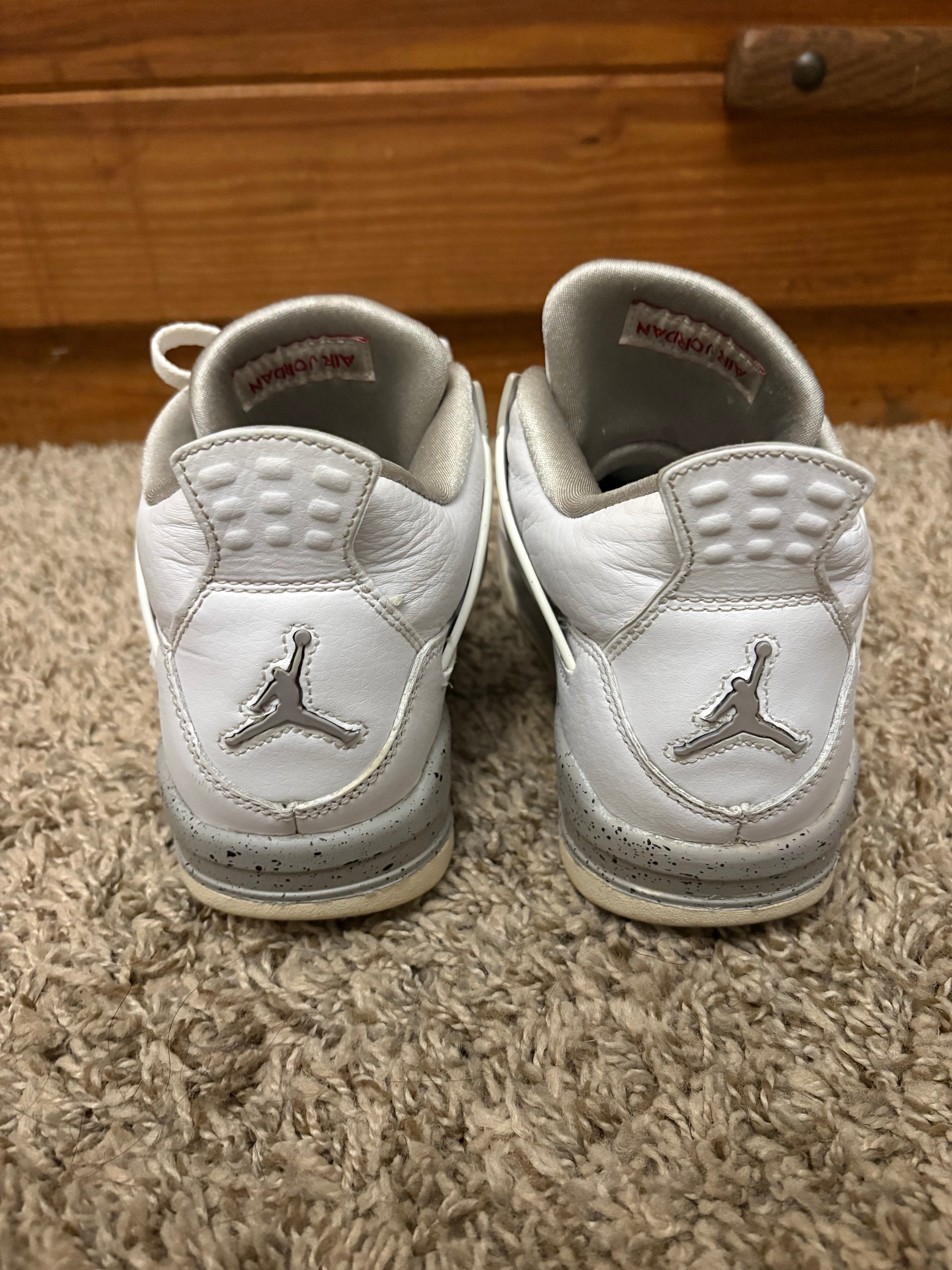 (Pre Owned) Jordan 4 White Oreo - Size 5y
