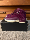 (Pre Owned) Jordan 12 Bordeaux - Size 6.5Y