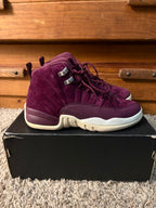 (Pre Owned) Jordan 12 Bordeaux - Size 6.5Y
