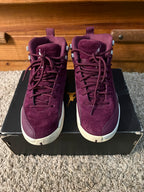 (Pre Owned) Jordan 12 Bordeaux - Size 6.5Y