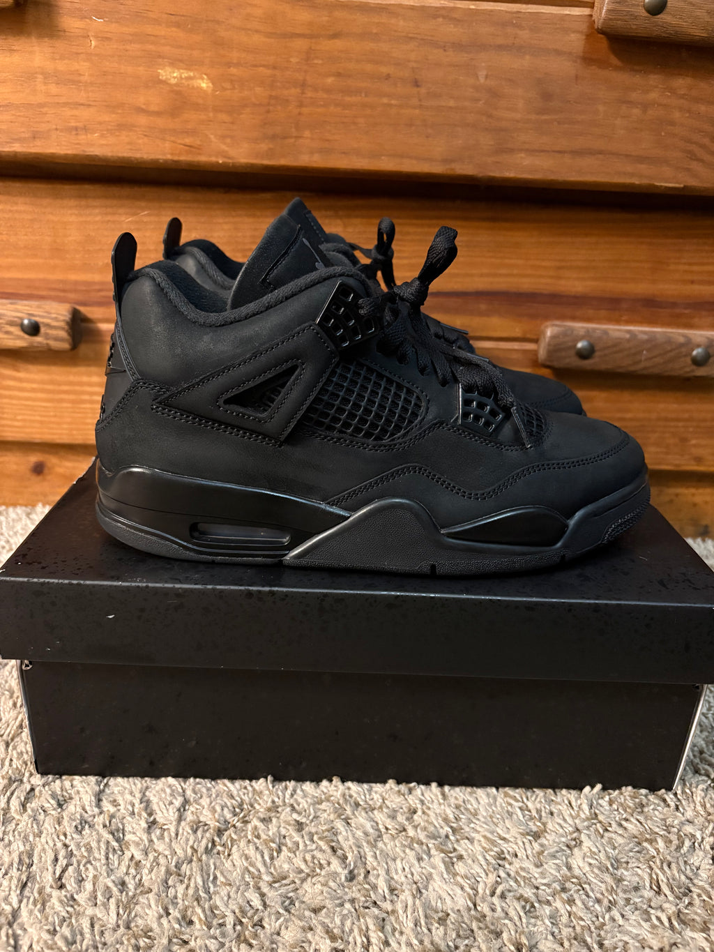 (Pre Owned) Jordan 4 Black Cat 2025 - Size 9