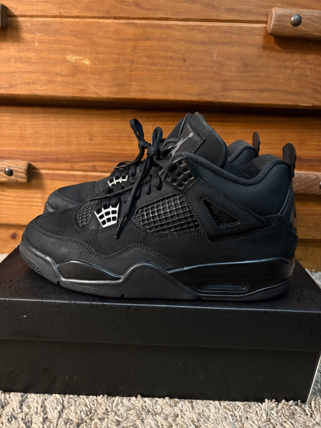 (Pre Owned) Jordan 4 Black Cat 2025 - Size 9