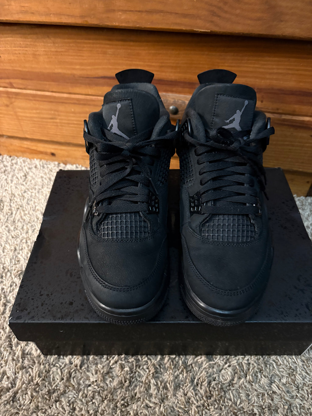 (Pre Owned) Jordan 4 Black Cat 2025 - Size 9