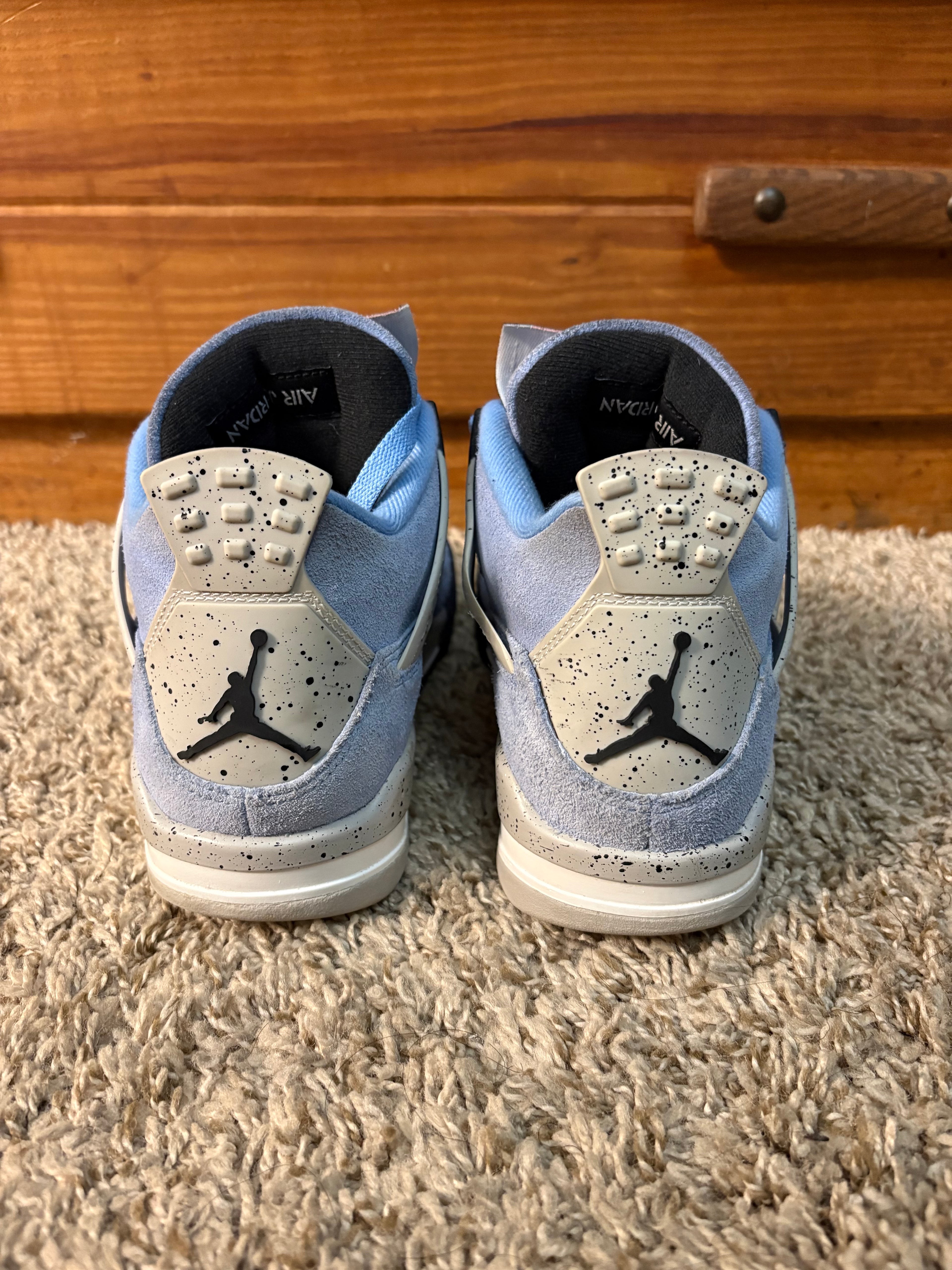 (Pre Owned) Jordan 4 University Blue - Size 7.5