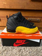 (Pre Owned) Jordan 12 University Gold - Size 6.5y