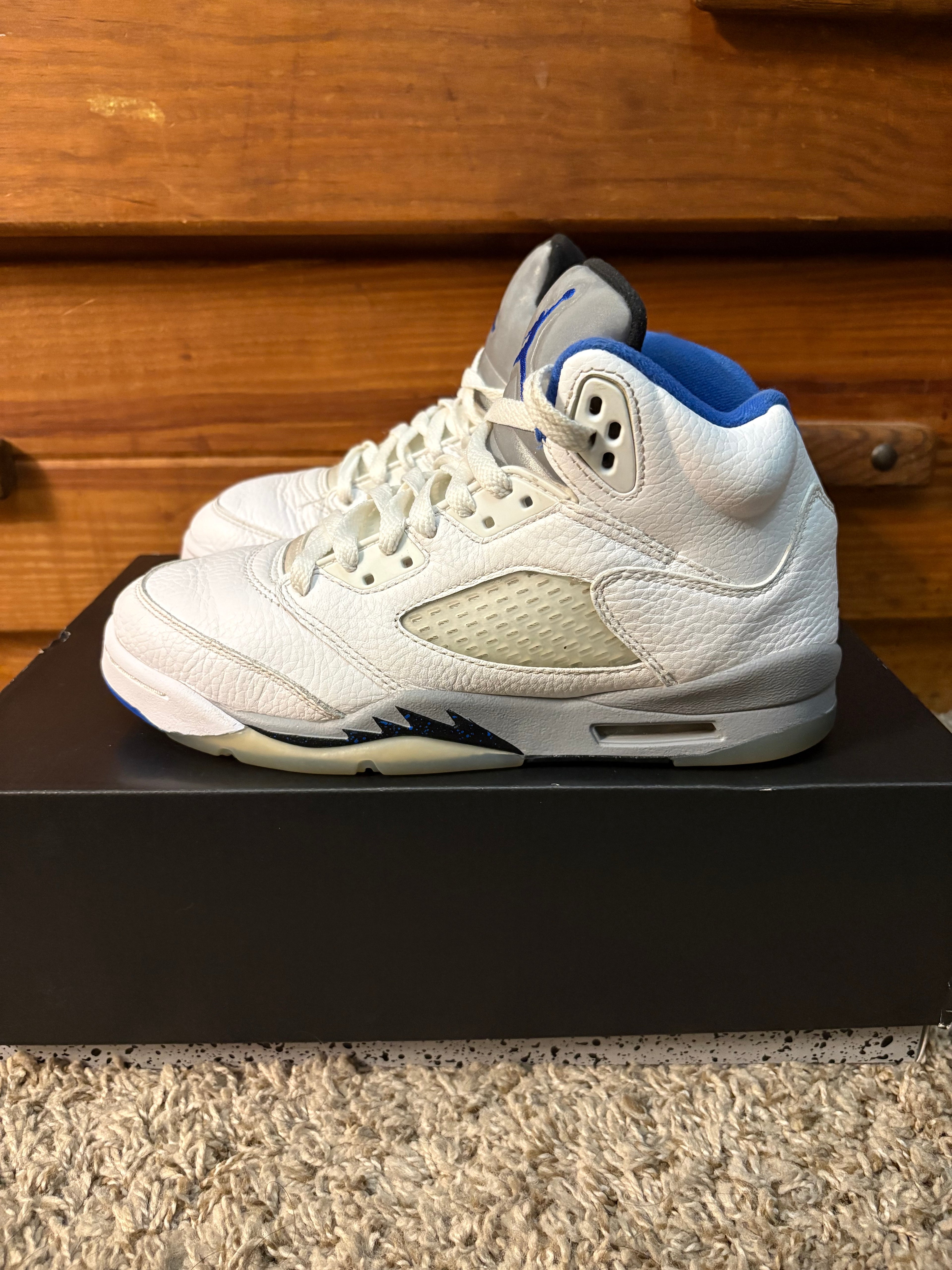 (Pre Owned) Jordan 5 Stealth - Size 6y