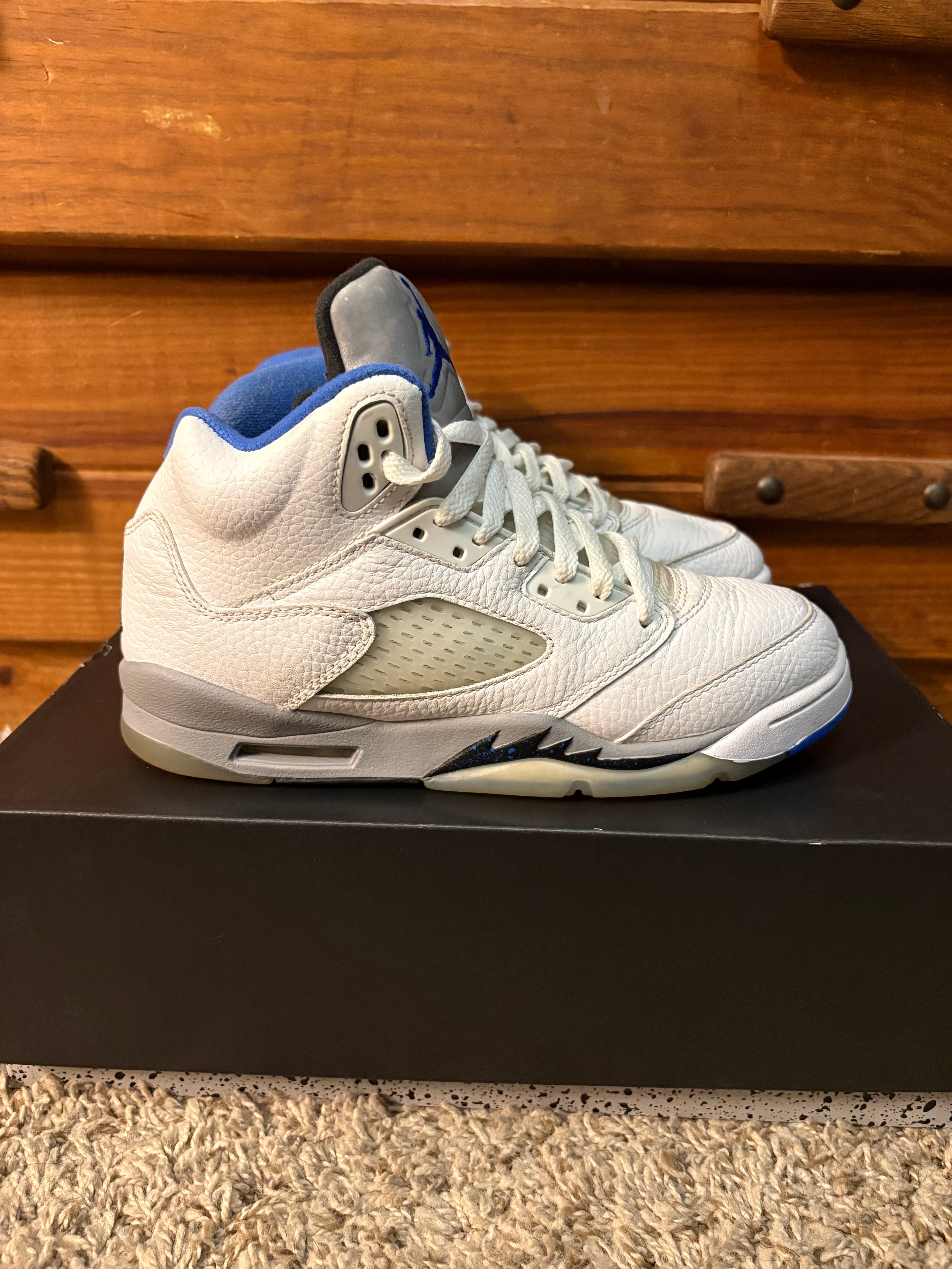 (Pre Owned) Jordan 5 Stealth - Size 6y