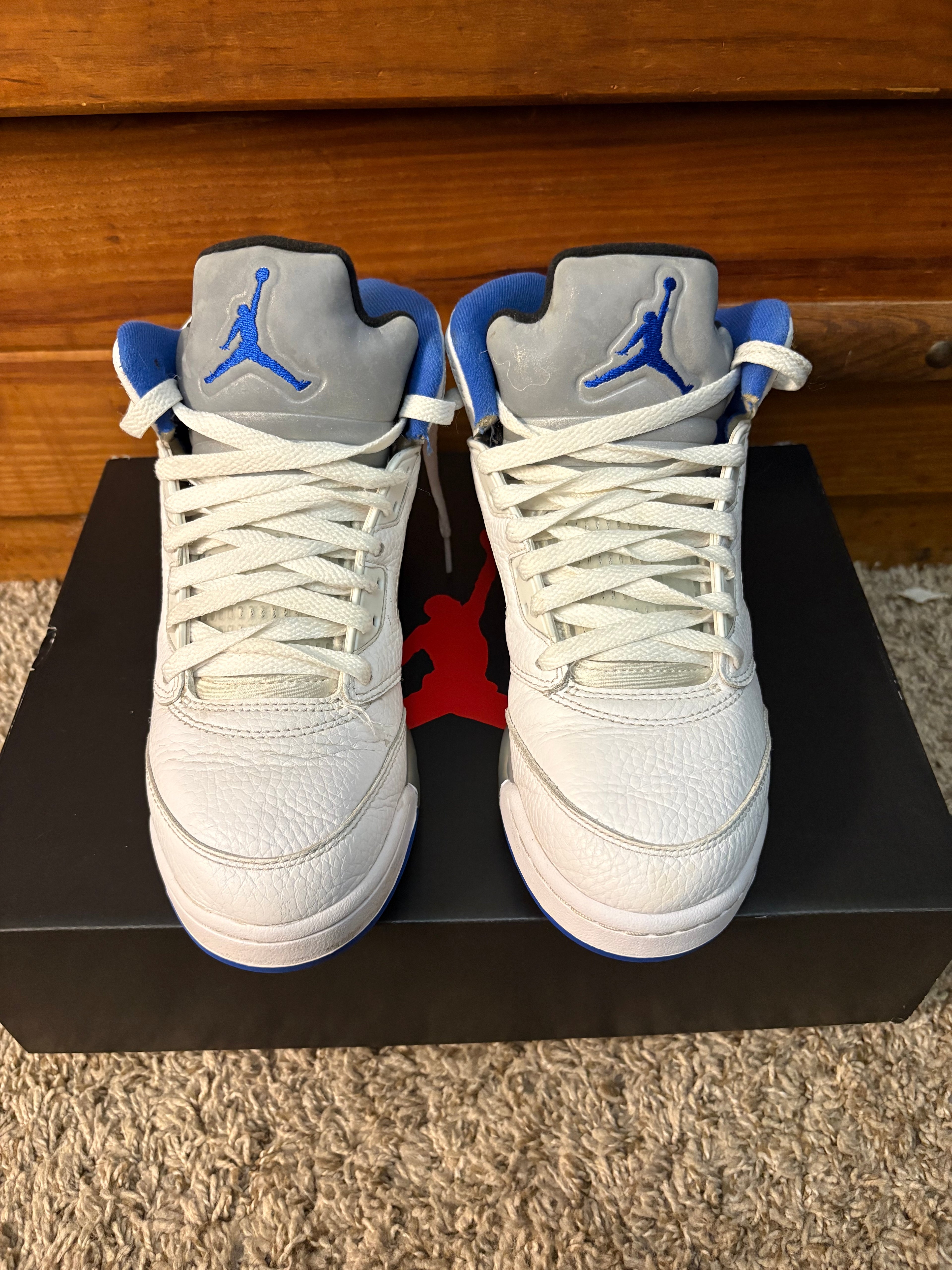 (Pre Owned) Jordan 5 Stealth - Size 6y