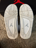 (Pre Owned) Jordan 4 Pure Money - Size 7y