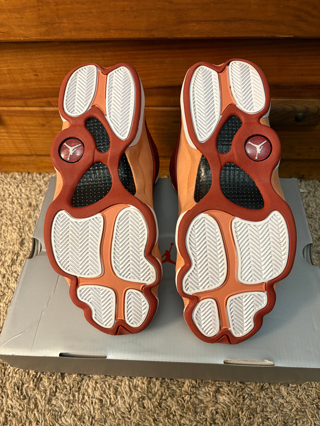 (Pre Owned) Jordan 13 Dune Red - Size 10.5