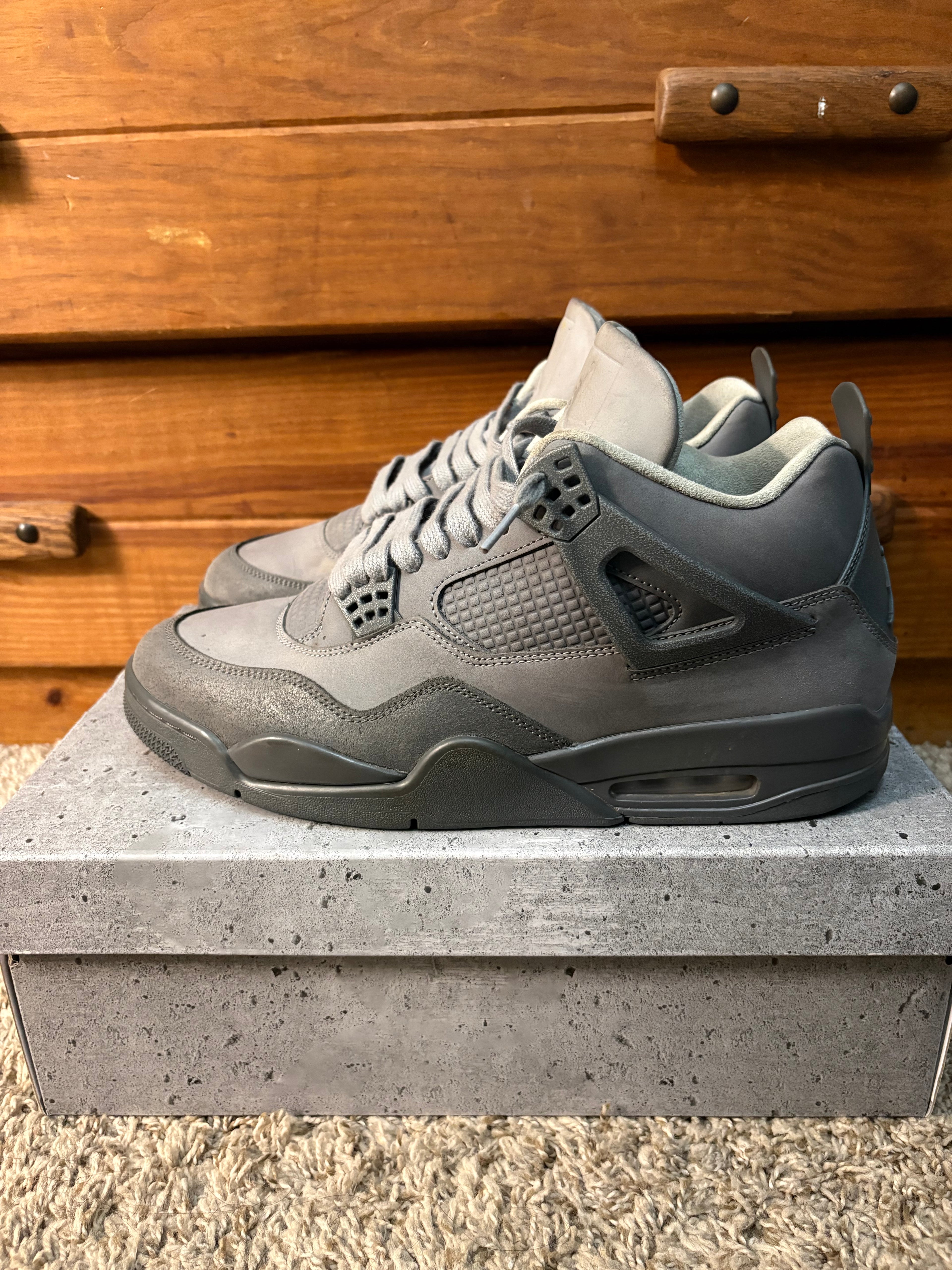 (Pre Owned) Jordan 4 Wet Cement - Size 12