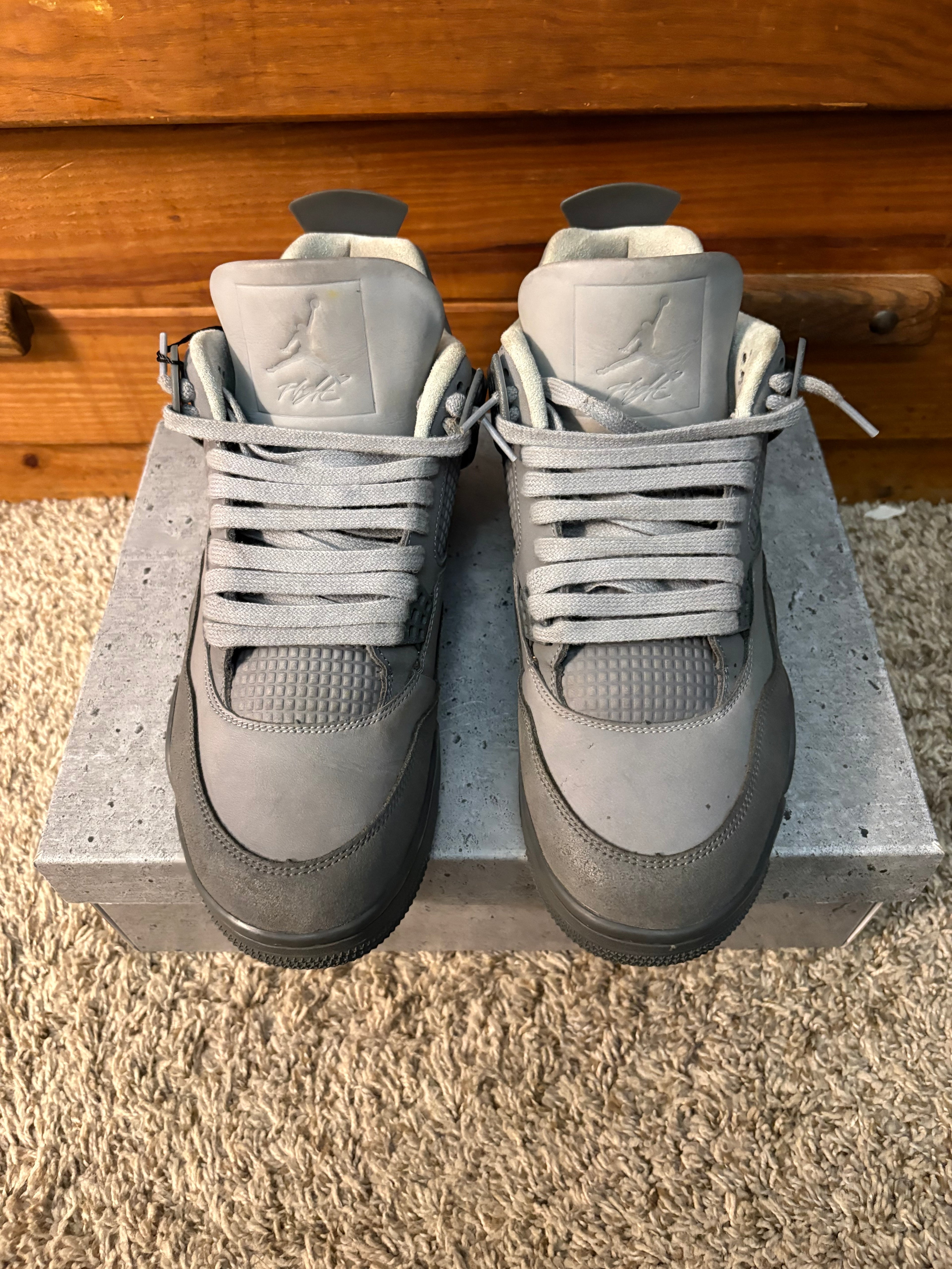 (Pre Owned) Jordan 4 Wet Cement - Size 12