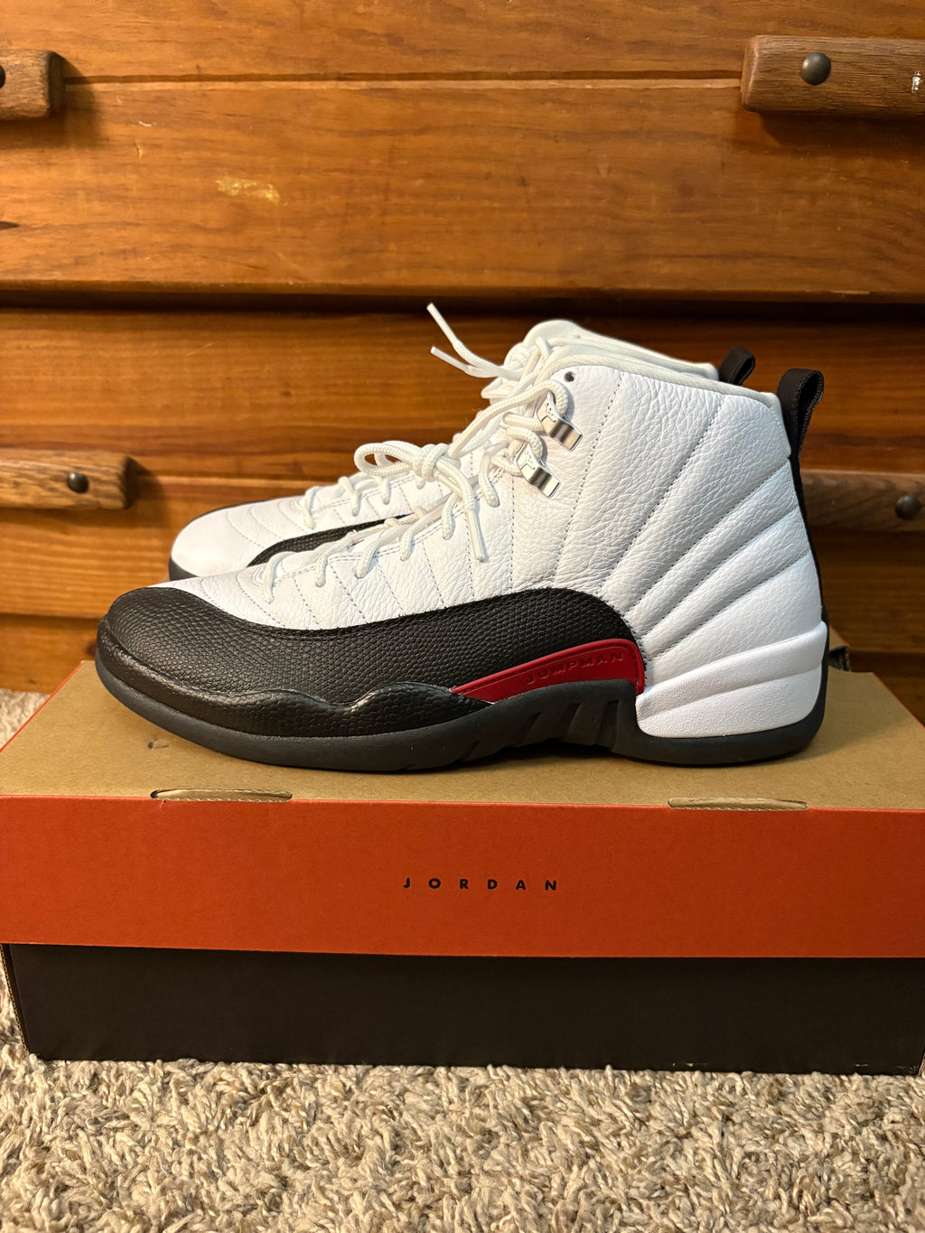(Brand New) Jordan 12 Taxi Flip - Size 10.5