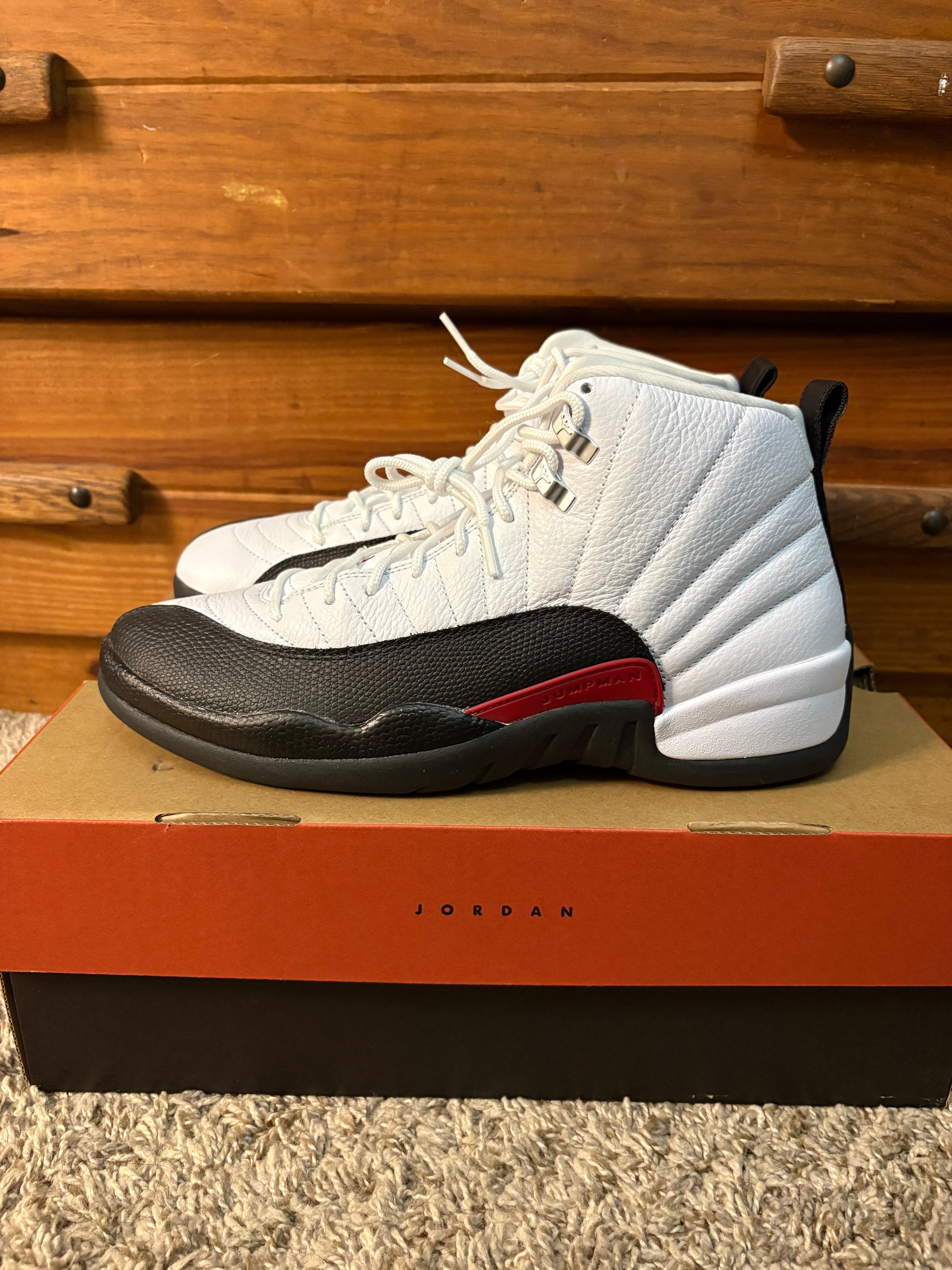 (Brand New) Jordan 12 Taxi Flip - Size 10.5