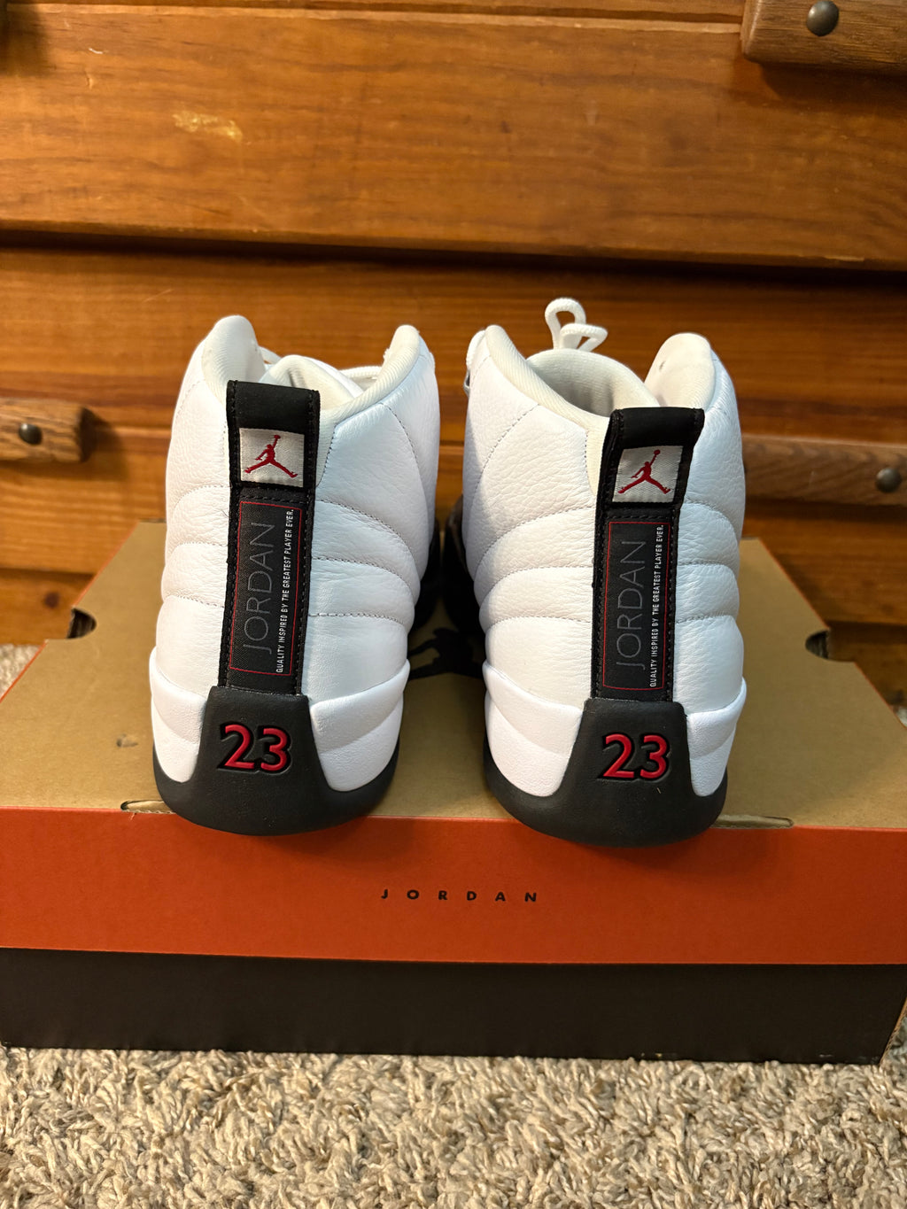 (Brand New) Jordan 12 Taxi Flip - Size 10.5